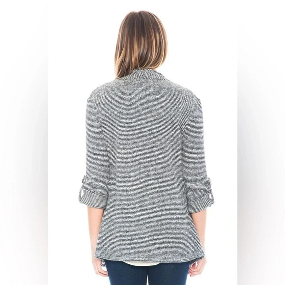 BB Dakota Draped Knit Cardigan Jacket - Picture 3 of 10